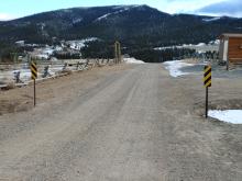 Hart Trail Culvert Channel Warning Signs
