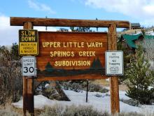 ULWSCS Entrance Sign as of 2/11/22.